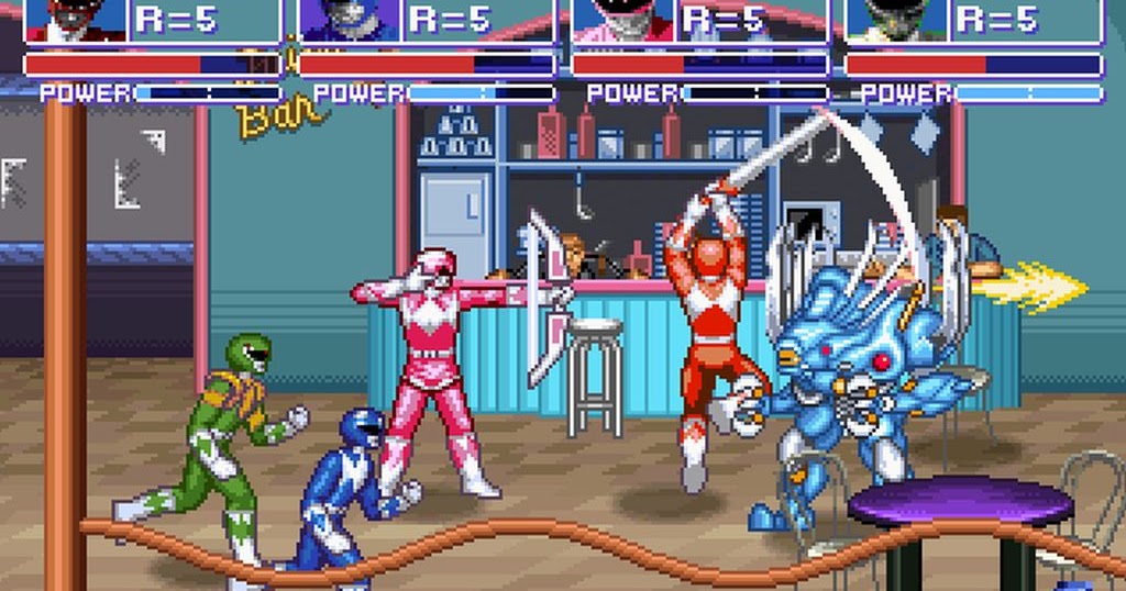 power rangers games and videos