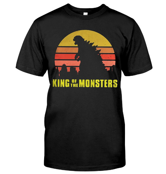GODZILLA King of the Monsters T-Shirts 2019 Hoodie Sweatshirt Sweater Tank Tops