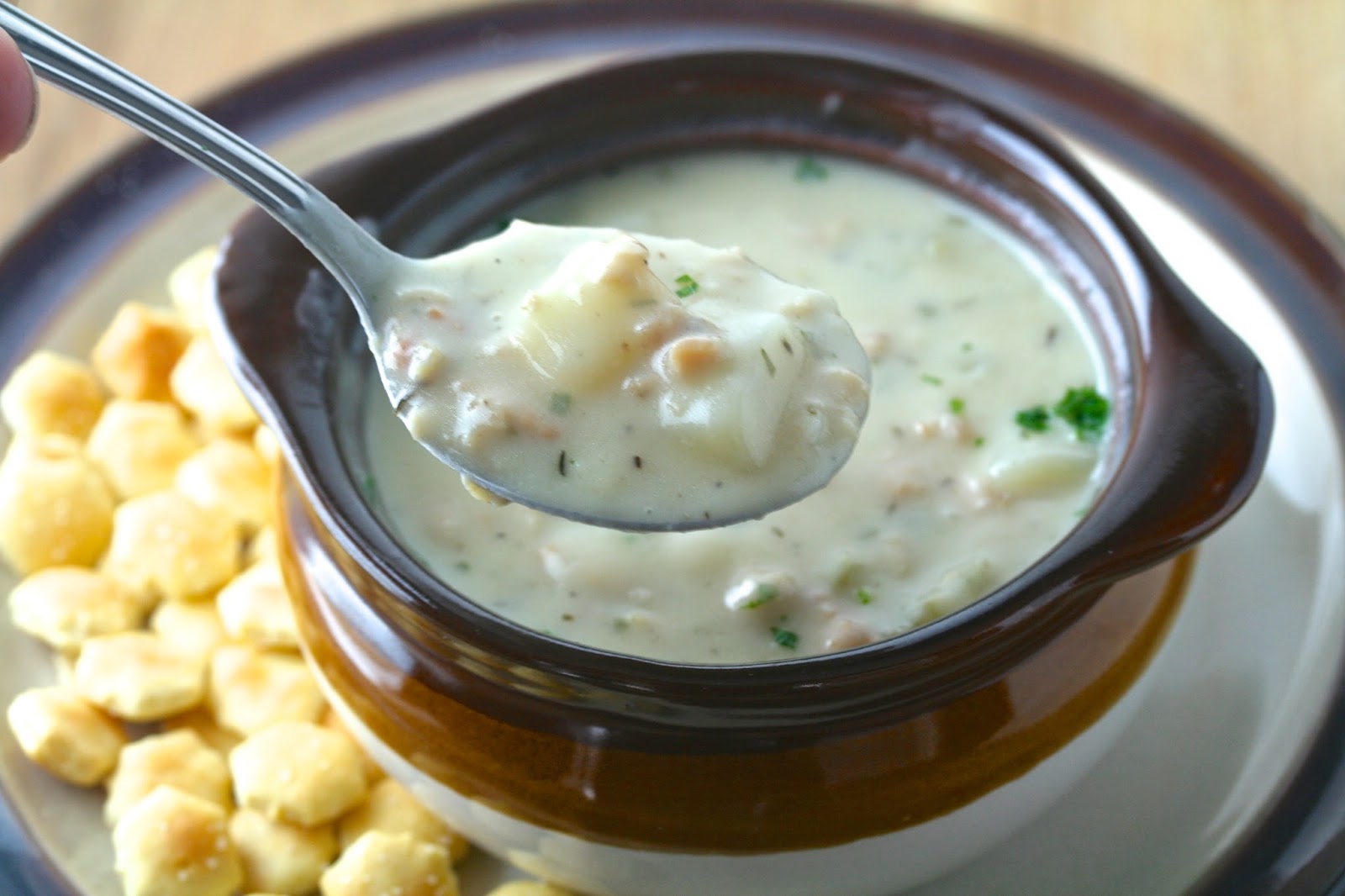 Oregon Transplant New England Clam Chowder
