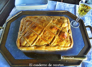 Empanada gallega de pisto