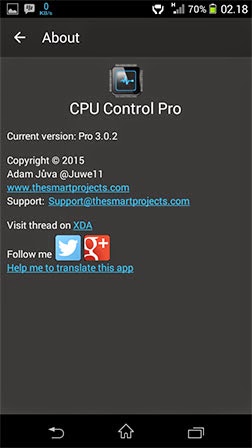 CPU Control Pro v3.0.2 apk