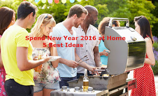 new year eve home bbq party