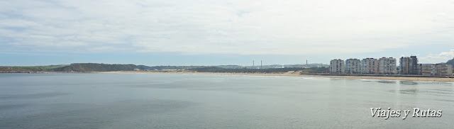 Ruta de Pinos Altos entre Salinas y Arnao, Asturias