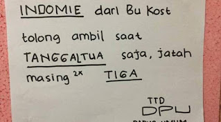 peraturan kos kosan