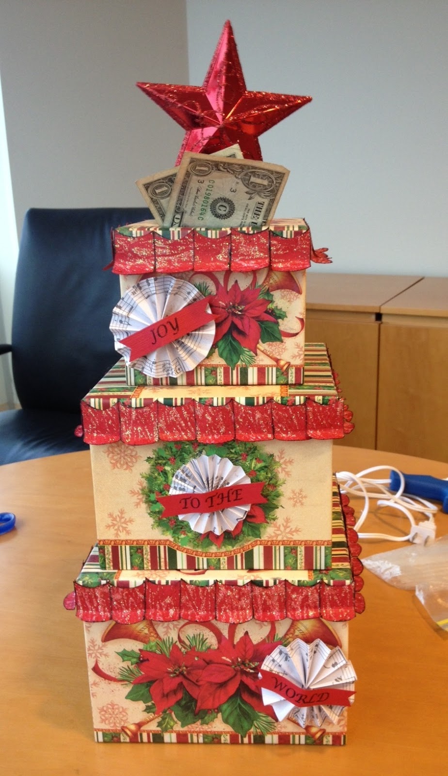 Corporate Crafters Christmas Money Box