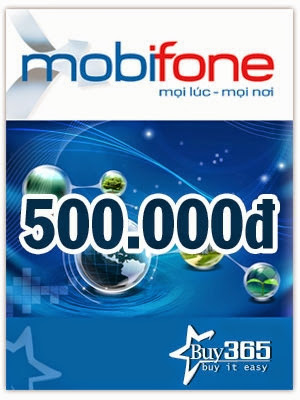 thẻ cào Mobifone 500k