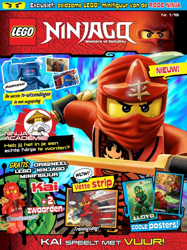 Leego - Ninjago: Lego Ninjago Magazine 1/15 (Deel 1 - 2015)