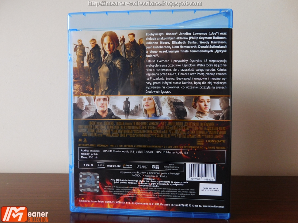 The Hunger Games Mockingjay Part 2 Blu Ray Amaray Pl