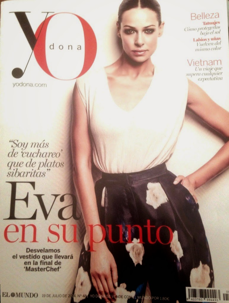 Eva González Club de Fans Eva González portada de la revista Yo Dona