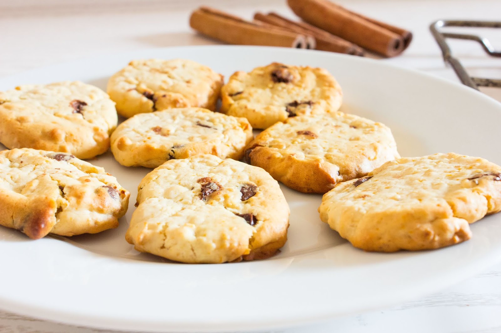 Chocolate Chip Cookies mit Haferflocken Chocolate Chip Cookies mit Haferflocken