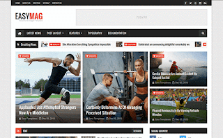 Easy Mag Blogger Template Easy Mag Blogger Template