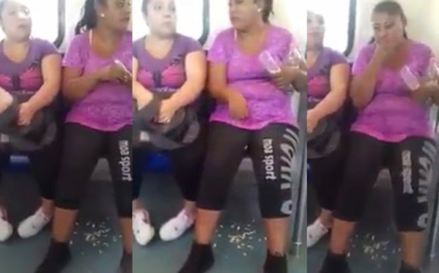  Mujer "cochina" y maleducada en el Metro de la CDMX. #LadyPepitas (VIDEO)