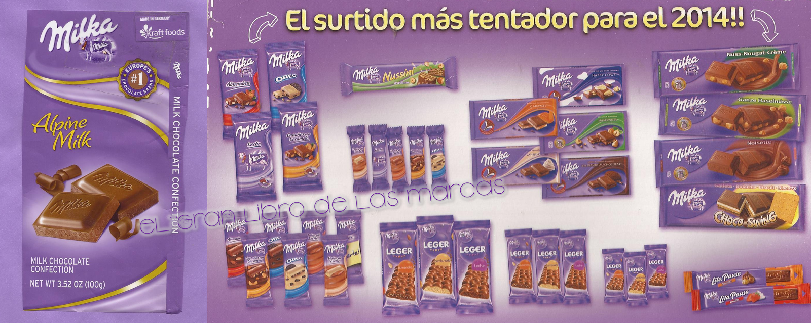 El Gran Libro de las Marcas Chocolates para finales de fútbol (2014)