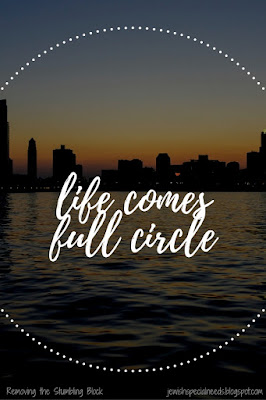 life comes full circle; Removing the Stumbling Block life comes full circle; Removing the Stumbling Block