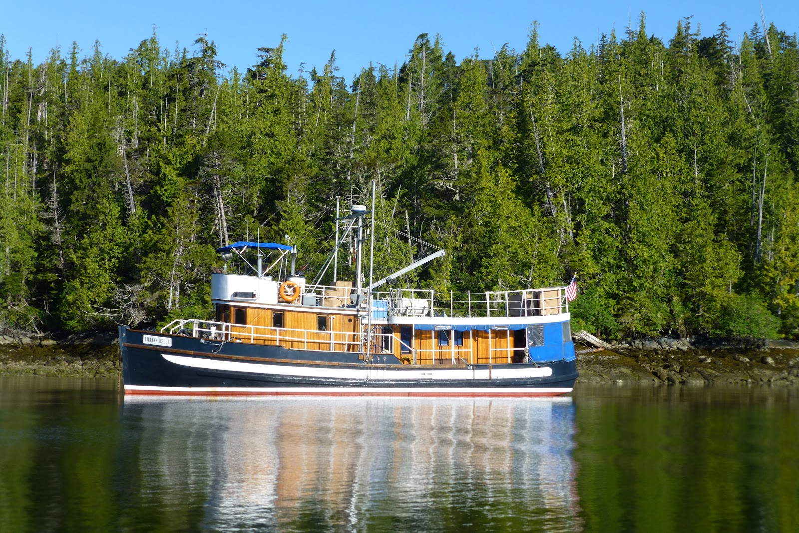 Cruising on the MV Lillian Belle Day 9 Echo Bay to Blunden Harbour