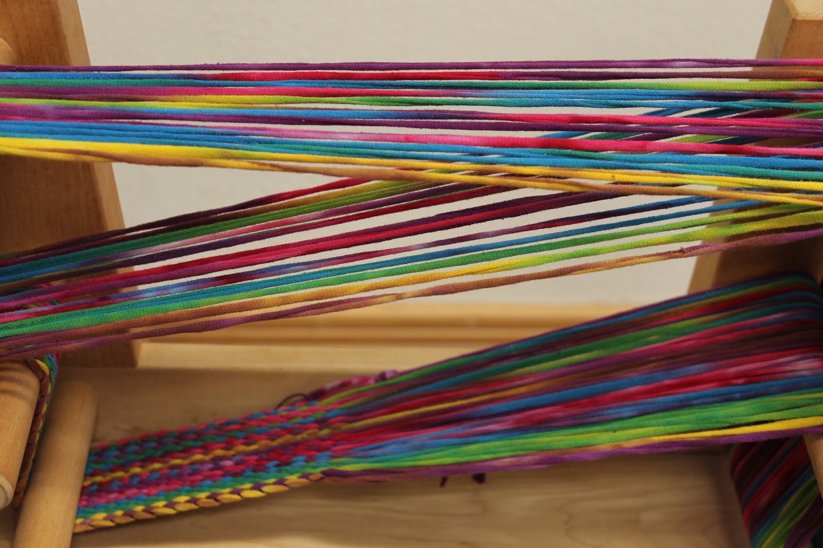 ASpinnerWeaver Weaving With TShirt Yarn