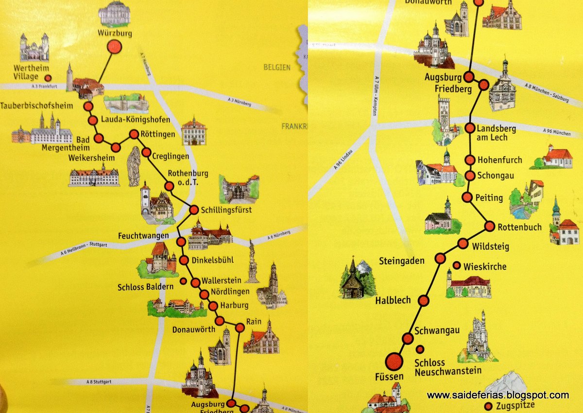 Rota Romântica Alemanha