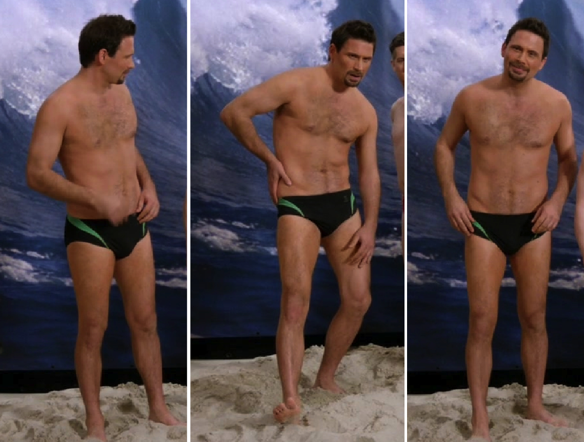 Oh and click here for more of Alan and Jeremy half-naked on this show.