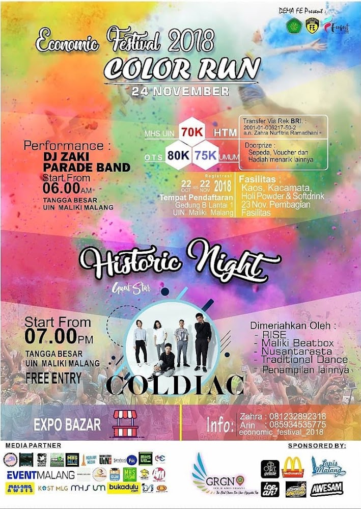 Color Run & Historic Night • 2018 Color Run & Historic Night • 2018