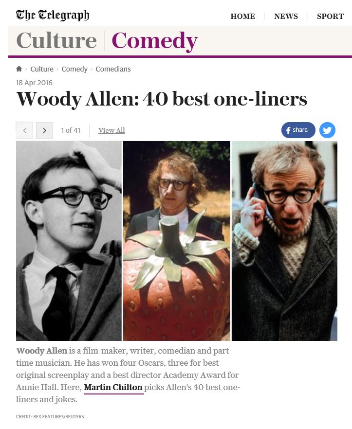 VANTAG galeria woodyallenbestjokesandoneliners/