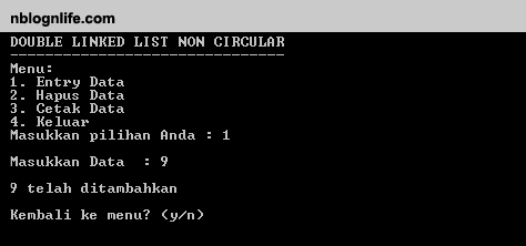 Double Linked List C++ - nblognlife