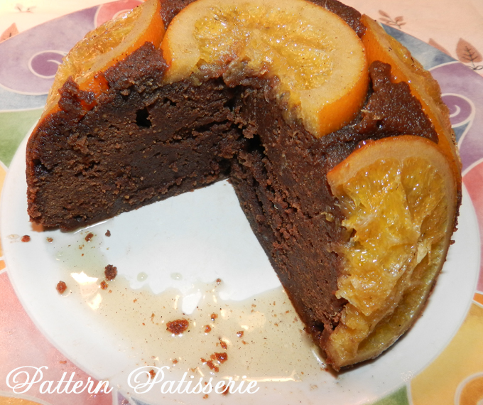 patternpatisserie: Pretty Bittersweet Steamed Chocolate Orange Pudding
