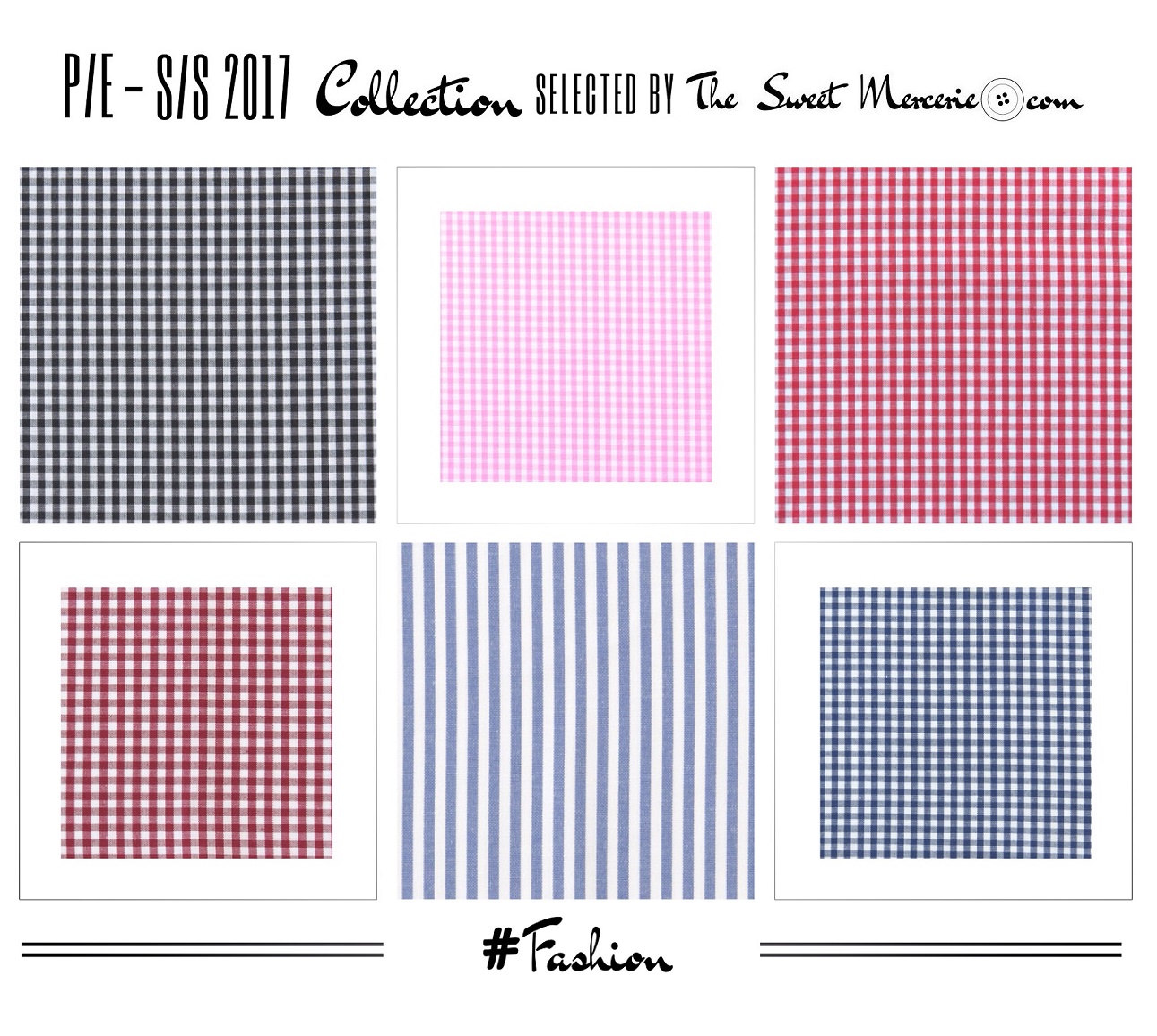 Gingham & Stripes The Sweet Mercerie