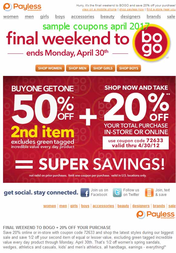 Sneaker coupons