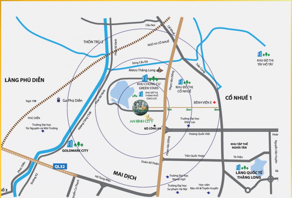 Tổng quan mặt bằng An Bình City Tổng quan mặt bằng An Bình City