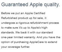 garansi kualitas produk apple refurbish