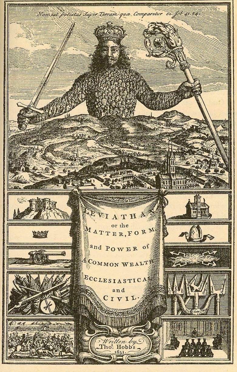 by Larry Arnhart: Hobbes's Pictures of Leviathan and Liberty