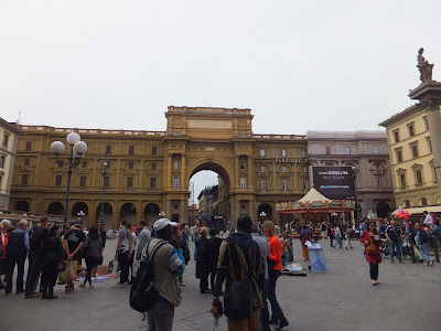 Piazza della Repubblica, Firenze, Florence, Italia, Travel, Blogger, elisaorigami