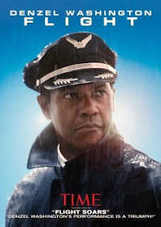 Flight movie cover with Denzel Washington
