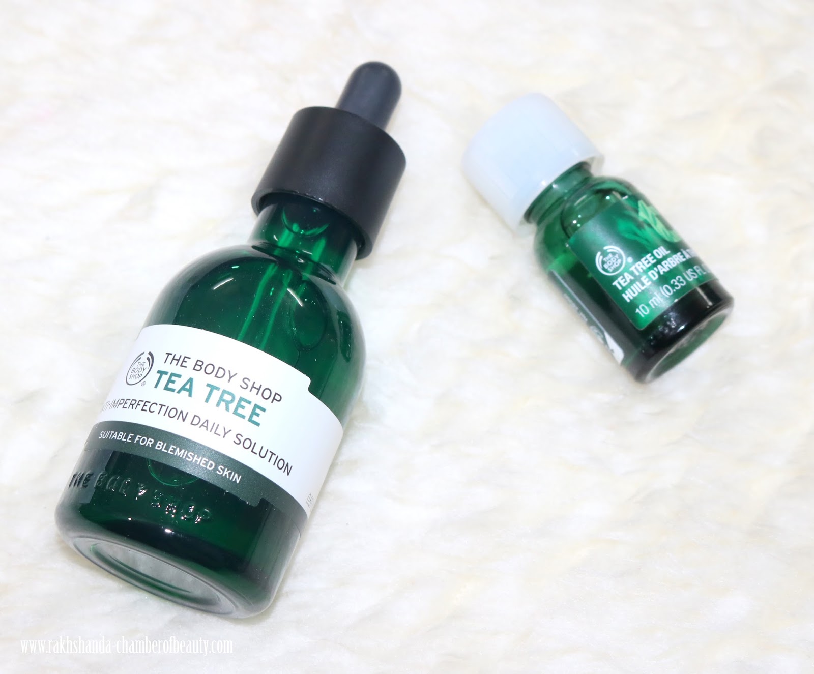 The Body Shop Tea Tree Anti-Imperfection Daily Solution The Body Shop, Chamber of Beauty, Anti imperfection serum, The Body Shop Tea Tree Anti-imperfection Daily Solution, Indian beauty blogger,