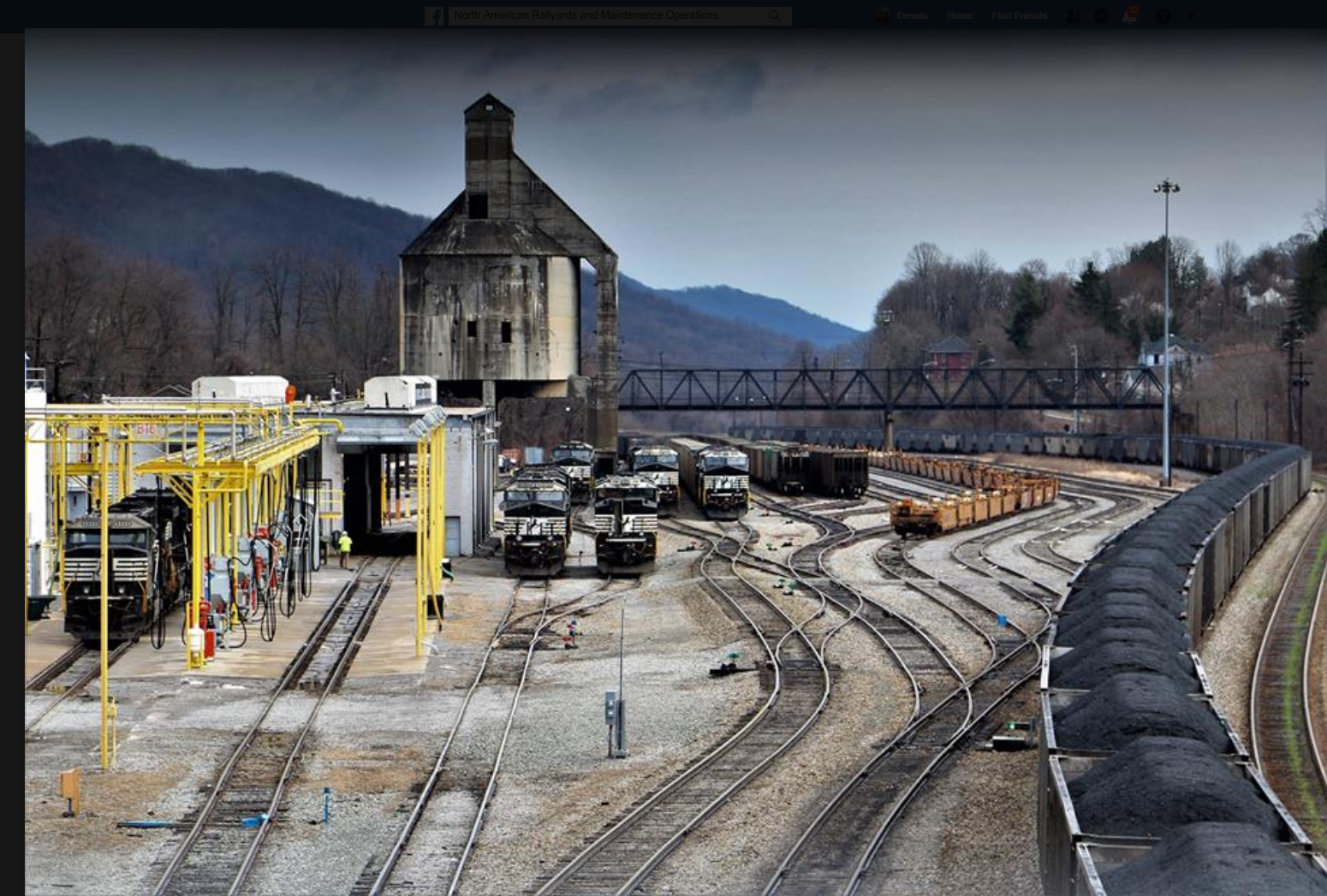 Towns and Nature Bluefield, WV NS/N&W Coaling Tower and Railyard