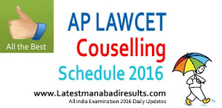 AP LAWCET Counselling Dates 2016 1st 2nd Counselling Rank wise AP LAWCET Counselling Dates 2016, AP LAWCET 1st Phase Counselling Information, AP LAWCET PGLCET Counselling Schedule 2016, AP LAWCET Certificate Verification Rank Wise, AP LAWCET 2016 Seat Allotment