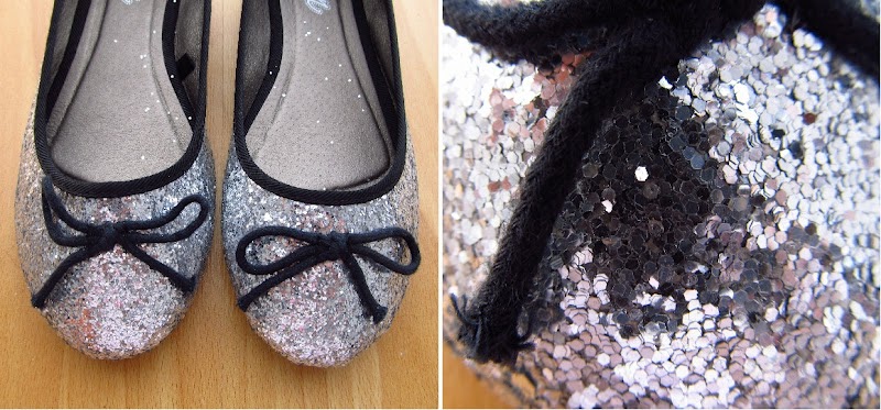 pretty ballerinas glitter