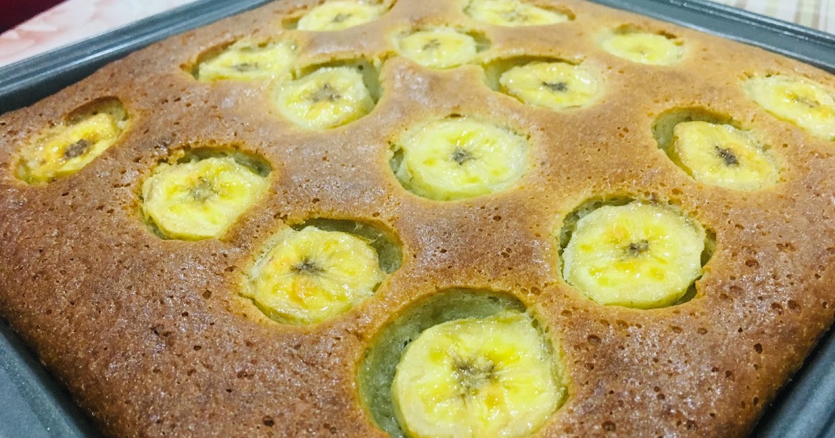 Resepi Kek Pisang Moist Bakar  Contoh its