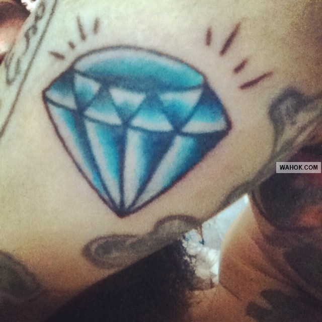 23 Gambar Tato Keren Diamond Kristal Terbaru Paling Unik