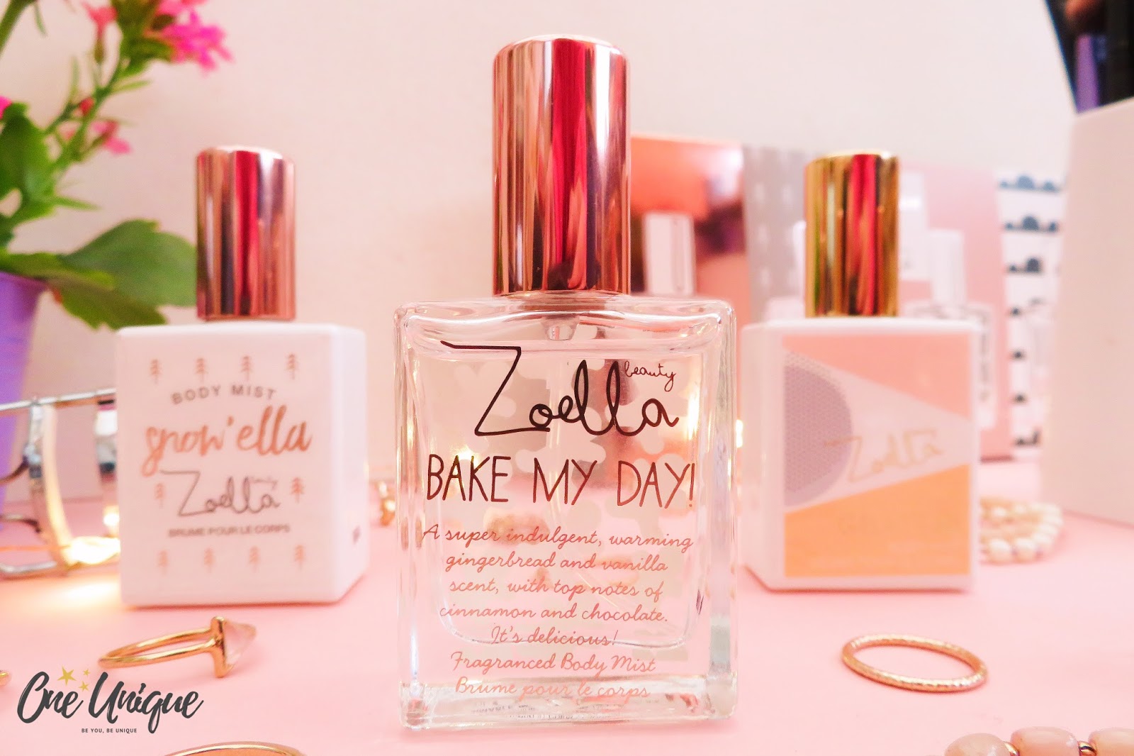 Zoella's All Four You — One Unique ZOELLA GINGERBREAD Body Mist Perfume