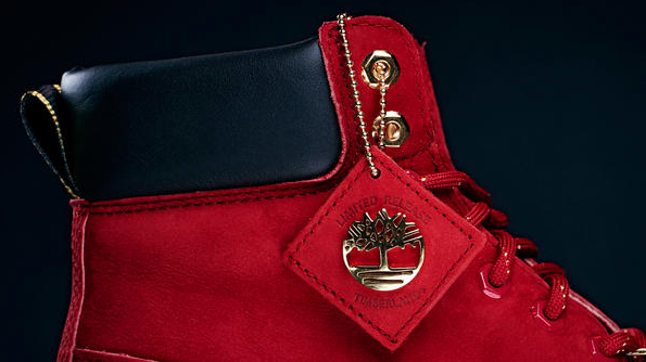 red limited edition timberland boots