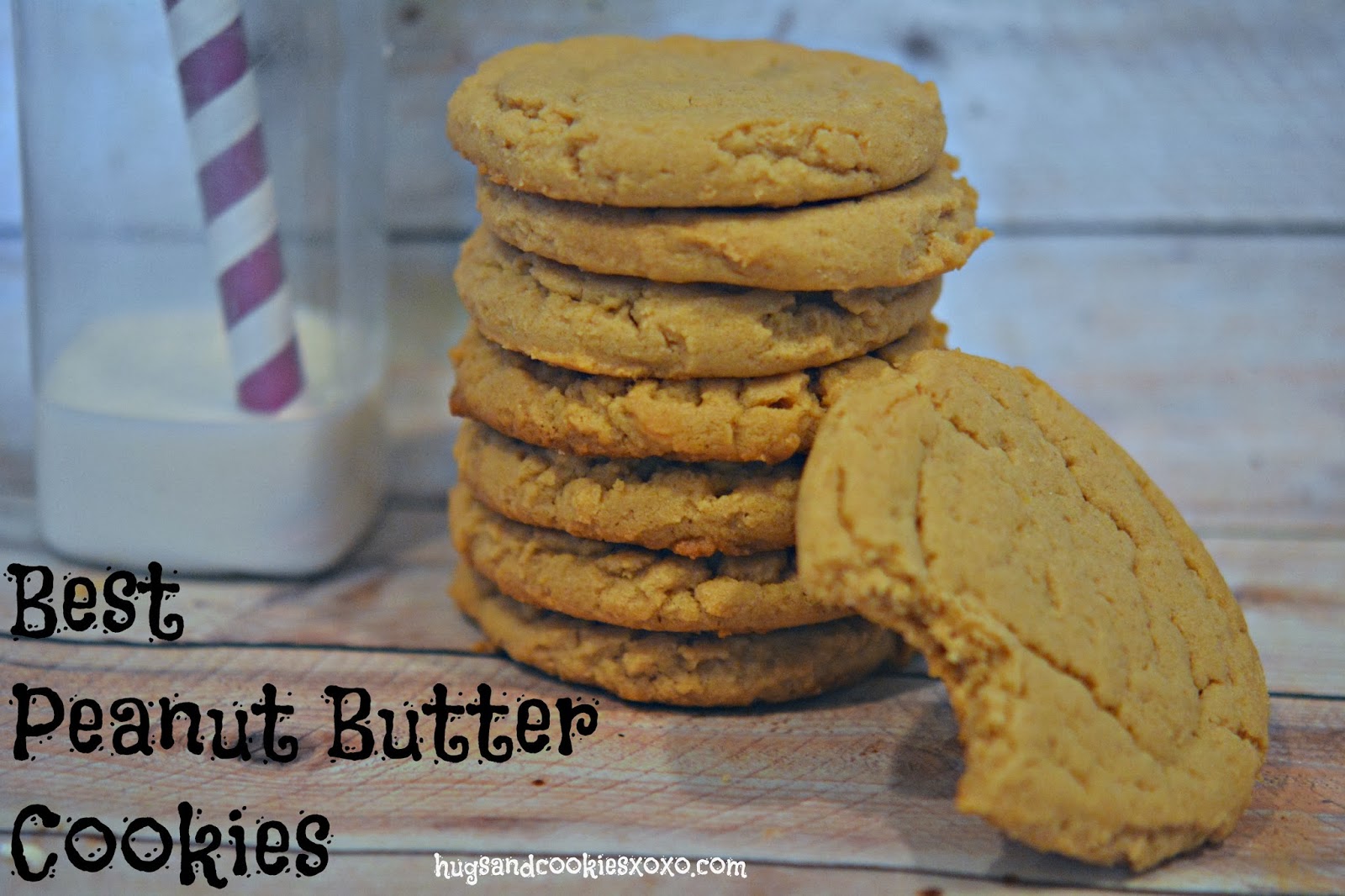 THE BEST PEANUT BUTTER COOKIES Hugs and Cookies XOXO