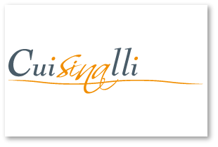 création de logo Cuisinalli Cuisinalli : création de logotype graphique designer