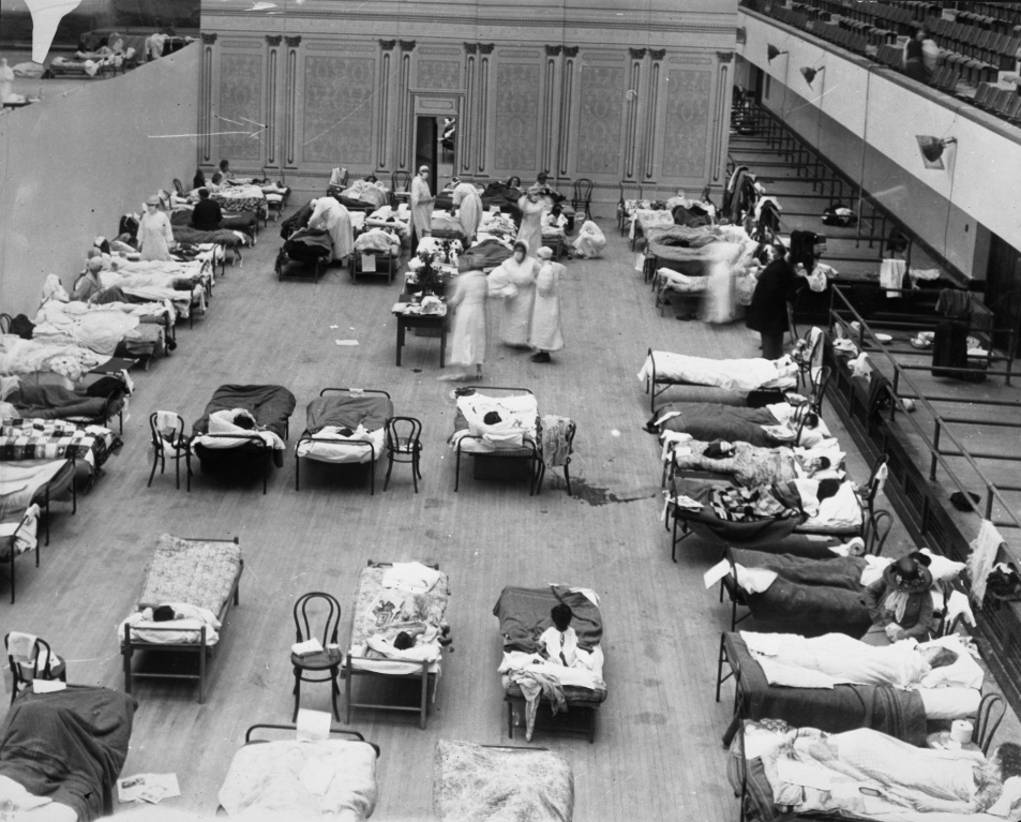 Flu in Oakland 1918