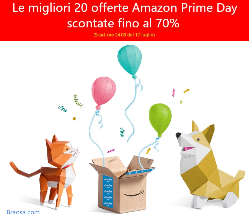 Le 20 migliori offerte Amazon Prtime Day cher scadono tra circa 36 ore