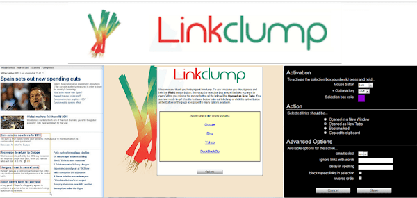 Linkclump 用滑鼠框選一次開啟多個鏈結