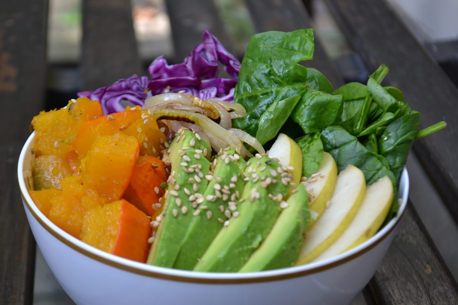Savoury Wednesday Quinoa Pumpkin Bowl (Deutsch & English) The Recipe