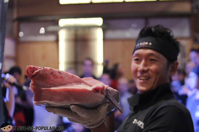 Cutting of the Tuna in Ichiba