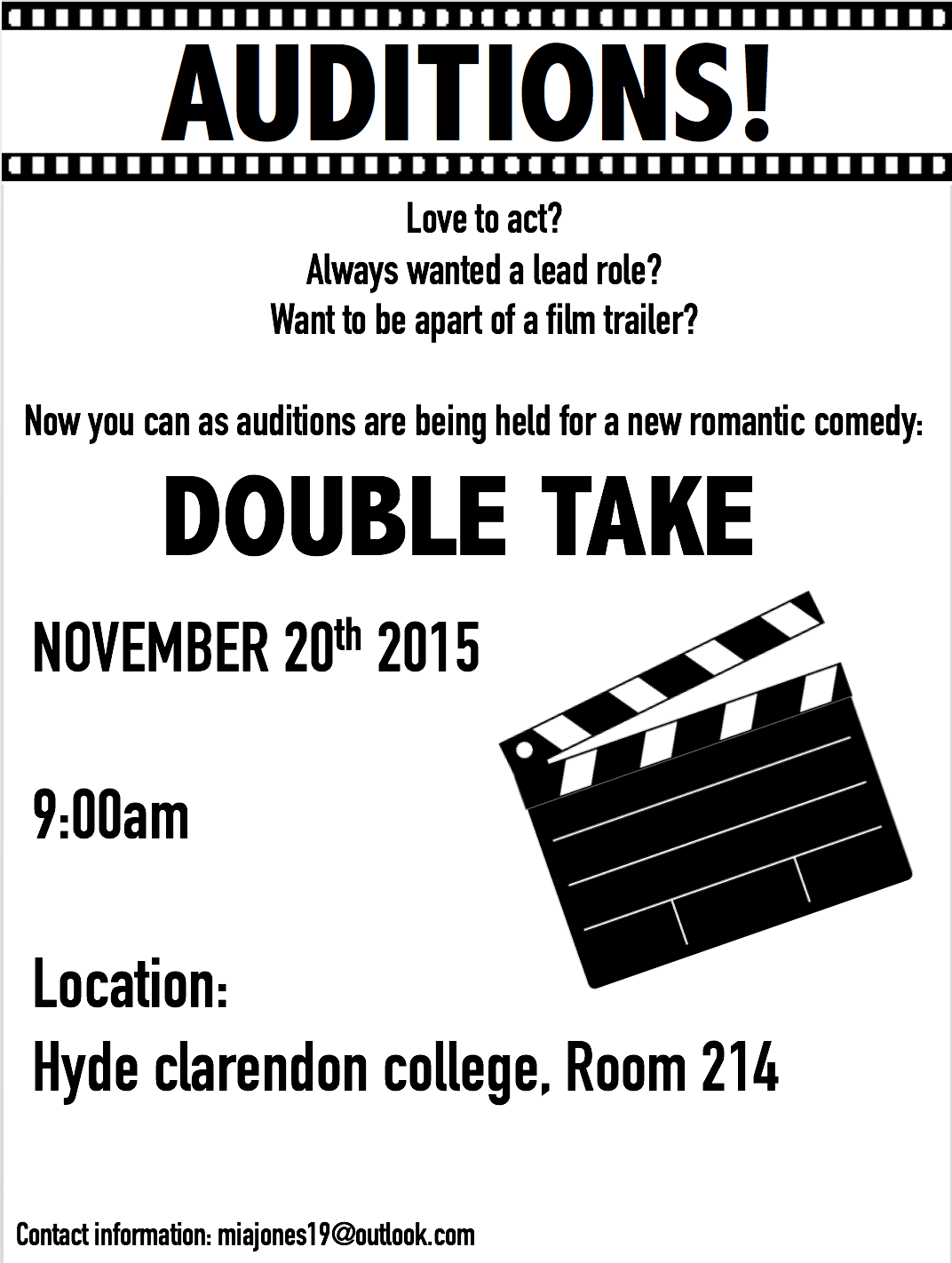 A2 Media Blog Audition Poster a2-media-blog-audition-poster