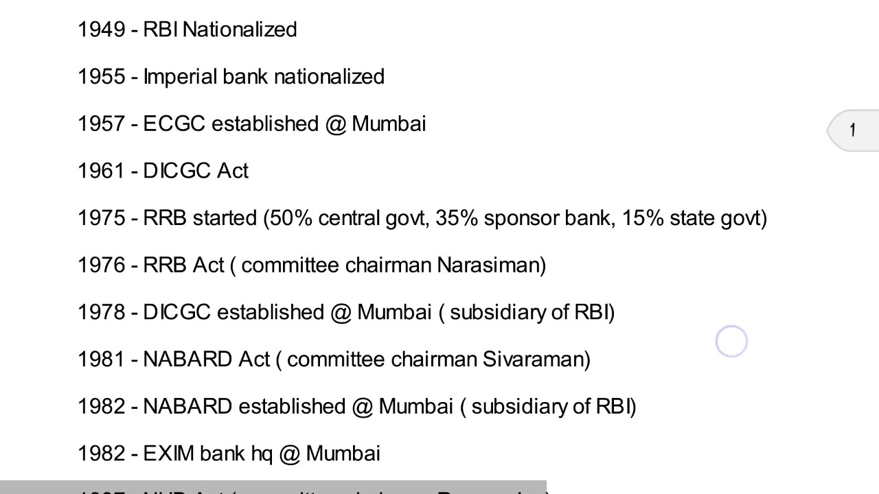 history of rbi Scribd india